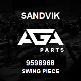 9598968 Sandvik SWING PIECE | AGA Parts