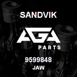 9599848 Sandvik JAW | AGA Parts