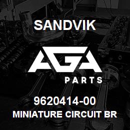 9620414-00 Sandvik MINIATURE CIRCUIT BREAKER | AGA Parts
