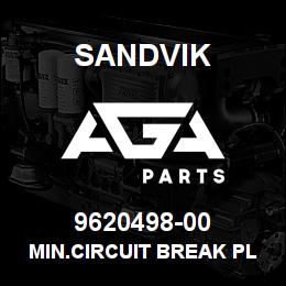 9620498-00 Sandvik MIN.CIRCUIT BREAK PLSM- C.10 10A 1P C | AGA Parts