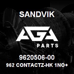9620506-00 Sandvik 962 CONTACTZ-HK 1NO+1NC | AGA Parts