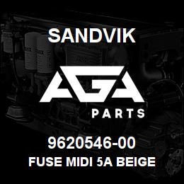 9620546-00 Sandvik FUSE MIDI 5A BEIGE | AGA Parts