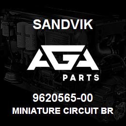 9620565-00 Sandvik MINIATURE CIRCUIT BREAKER PLSM-B2 2A | AGA Parts