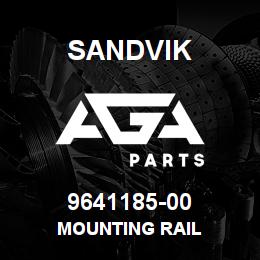 9641185-00 Sandvik MOUNTING RAIL | AGA Parts