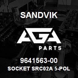 9641563-00 Sandvik SOCKET SRC02A 5-POL | AGA Parts
