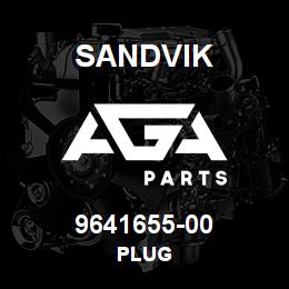 9641655-00 Sandvik PLUG | AGA Parts