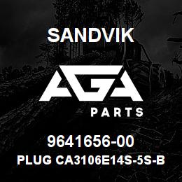 9641656-00 Sandvik PLUG CA3106E14S-5S-B-F80 | AGA Parts