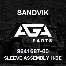 9641687-00 Sandvik SLEEVE ASSEMBLY H-BE10B | AGA Parts