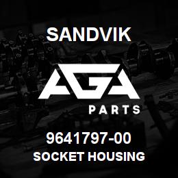 9641797-00 Sandvik SOCKET HOUSING | AGA Parts