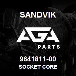 9641811-00 Sandvik SOCKET CORE | AGA Parts