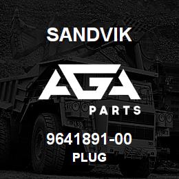 9641891-00 Sandvik PLUG | AGA Parts