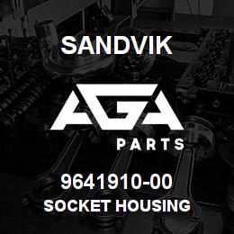 9641910-00 Sandvik SOCKET HOUSING | AGA Parts
