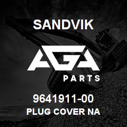 9641911-00 Sandvik PLUG COVER NA | AGA Parts
