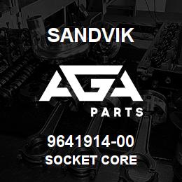 9641914-00 Sandvik SOCKET CORE | AGA Parts