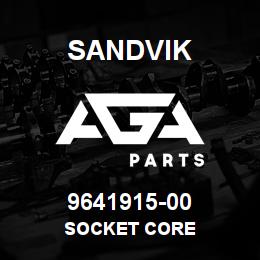 9641915-00 Sandvik SOCKET CORE | AGA Parts