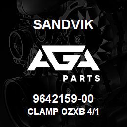 9642159-00 Sandvik CLAMP OZXB 4/1 | AGA Parts