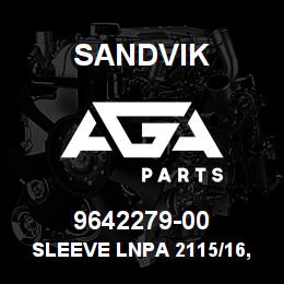 9642279-00 Sandvik SLEEVE LNPA 2115/16, 36-60 MM. | AGA Parts