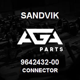 9642432-00 Sandvik CONNECTOR | AGA Parts