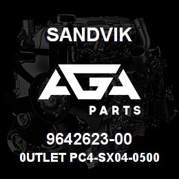 9642623-00 Sandvik 0UTLET PC4-SX04-0500 | AGA Parts