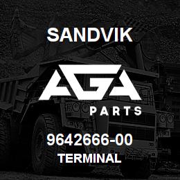 9642666-00 Sandvik TERMINAL | AGA Parts