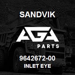 9642672-00 Sandvik INLET EYE | AGA Parts
