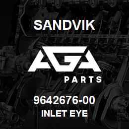 9642676-00 Sandvik INLET EYE | AGA Parts