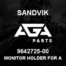 9642725-00 Sandvik MONITOR HOLDER FOR ASRI-OP | AGA Parts