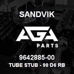 9642885-00 Sandvik TUBE STUB - 90 D6 RB | AGA Parts