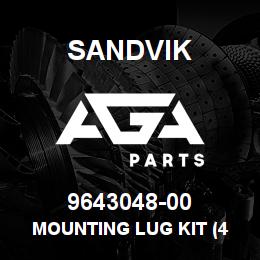 9643048-00 Sandvik MOUNTING LUG KIT (4 PCS) | AGA Parts