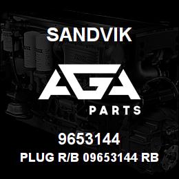 9653144 Sandvik PLUG R/B 09653144 RB | AGA Parts