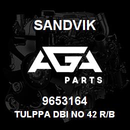 9653164 Sandvik TULPPA DBI NO 42 R/B 63402000 RB | AGA Parts
