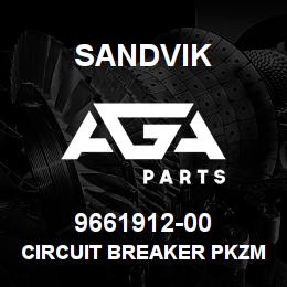 9661912-00 Sandvik CIRCUIT BREAKER PKZM1-6 E3505366 | AGA Parts