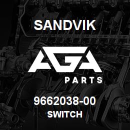9662038-00 Sandvik SWITCH | AGA Parts