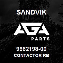 9662198-00 Sandvik CONTACTOR RB | AGA Parts