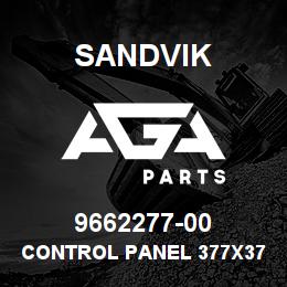 9662277-00 Sandvik CONTROL PANEL 377X377X34 | AGA Parts
