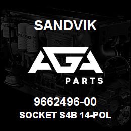 9662496-00 Sandvik SOCKET S4B 14-POL | AGA Parts