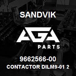 9662566-00 Sandvik CONTACTOR DILM9-01 230 V.50HZ, 240 V.60HZ | AGA Parts