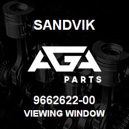 9662622-00 Sandvik VIEWING WINDOW | AGA Parts