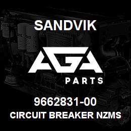 9662831-00 Sandvik CIRCUIT BREAKER NZMS4-63 654 870 | AGA Parts