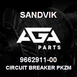 9662911-00 Sandvik CIRCUIT BREAKER PKZM0-1,6 | AGA Parts