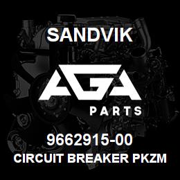 9662915-00 Sandvik CIRCUIT BREAKER PKZM0-10 RB | AGA Parts