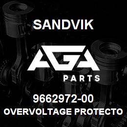 9662972-00 Sandvik OVERVOLTAGE PROTECTOR NTG 251 | AGA Parts