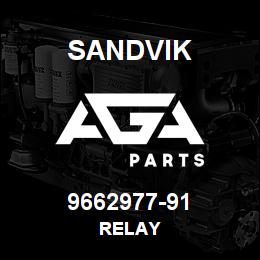 9662977-91 Sandvik RELAY | AGA Parts