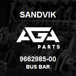 9662985-00 Sandvik BUS BAR | AGA Parts