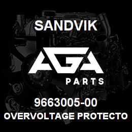 9663005-00 Sandvik OVERVOLTAGE PROTECTOR VAL-MS 230ST | AGA Parts