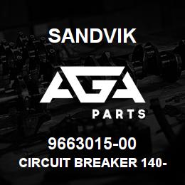 9663015-00 Sandvik CIRCUIT BREAKER 140-MN-2500 | AGA Parts