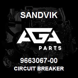 9663067-00 Sandvik CIRCUIT BREAKER | AGA Parts