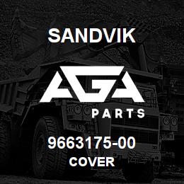 9663175-00 Sandvik COVER | AGA Parts