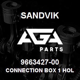 9663427-00 Sandvik CONNECTION BOX 1 HOLE | AGA Parts