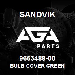9663488-00 Sandvik BULB COVER GREEN | AGA Parts